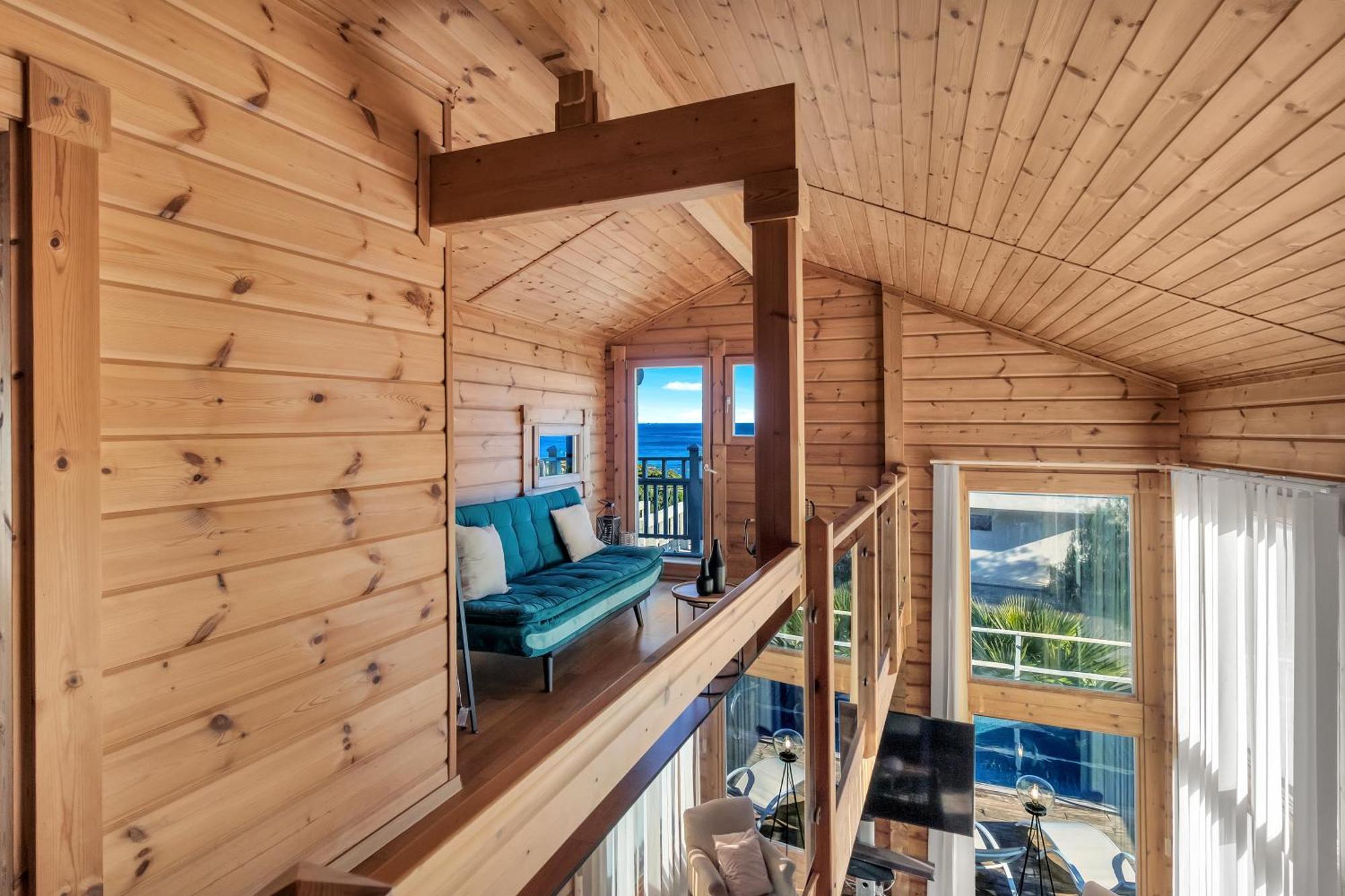 Increible Villa De Madera Con Vistas Al Mar อัลเฮซิราส ภายนอก รูปภาพ